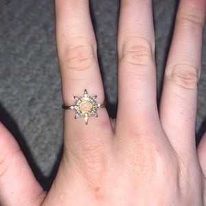 Gold Sun Ring